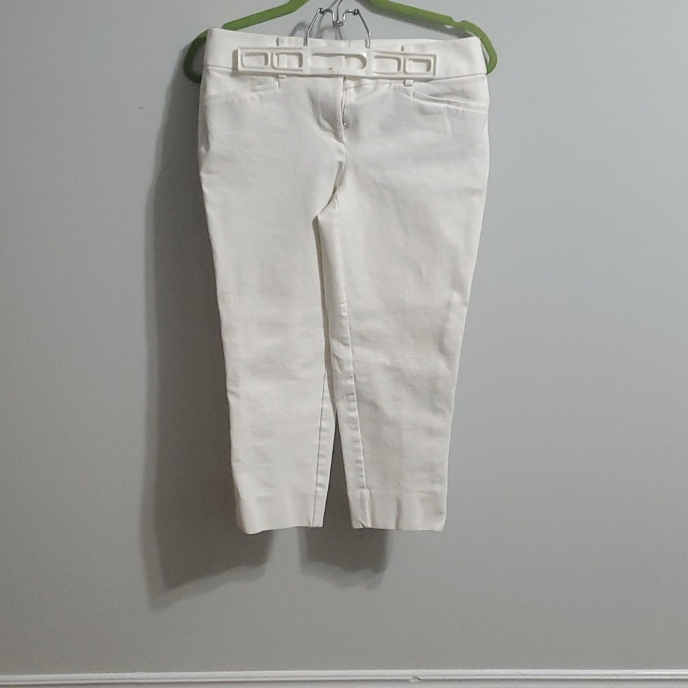White Loft Dress Pants